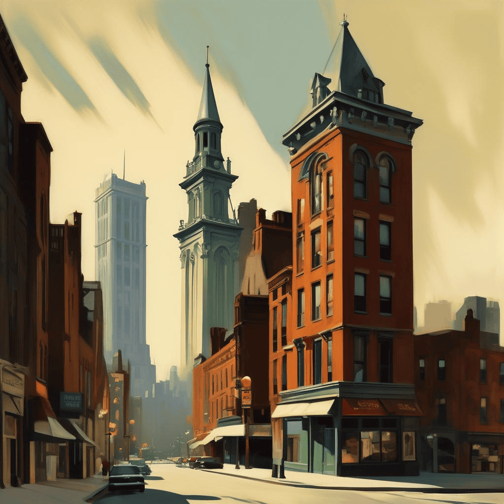Bell Tower – Edward Hopper